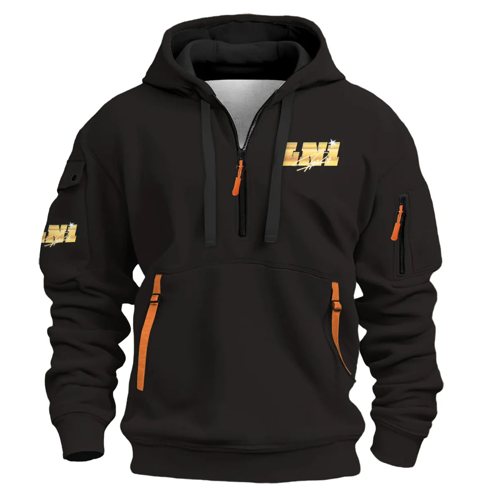 LN1 World Champion Lando Norris Hoodie Half Zip BLVALN051225A10HDF
