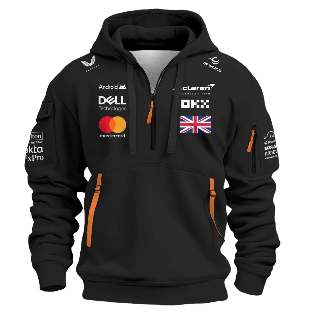 Champion 2025 Lando Norris McLaren F1 Team Hoodie Half Zip BLVALN051225A1HDF