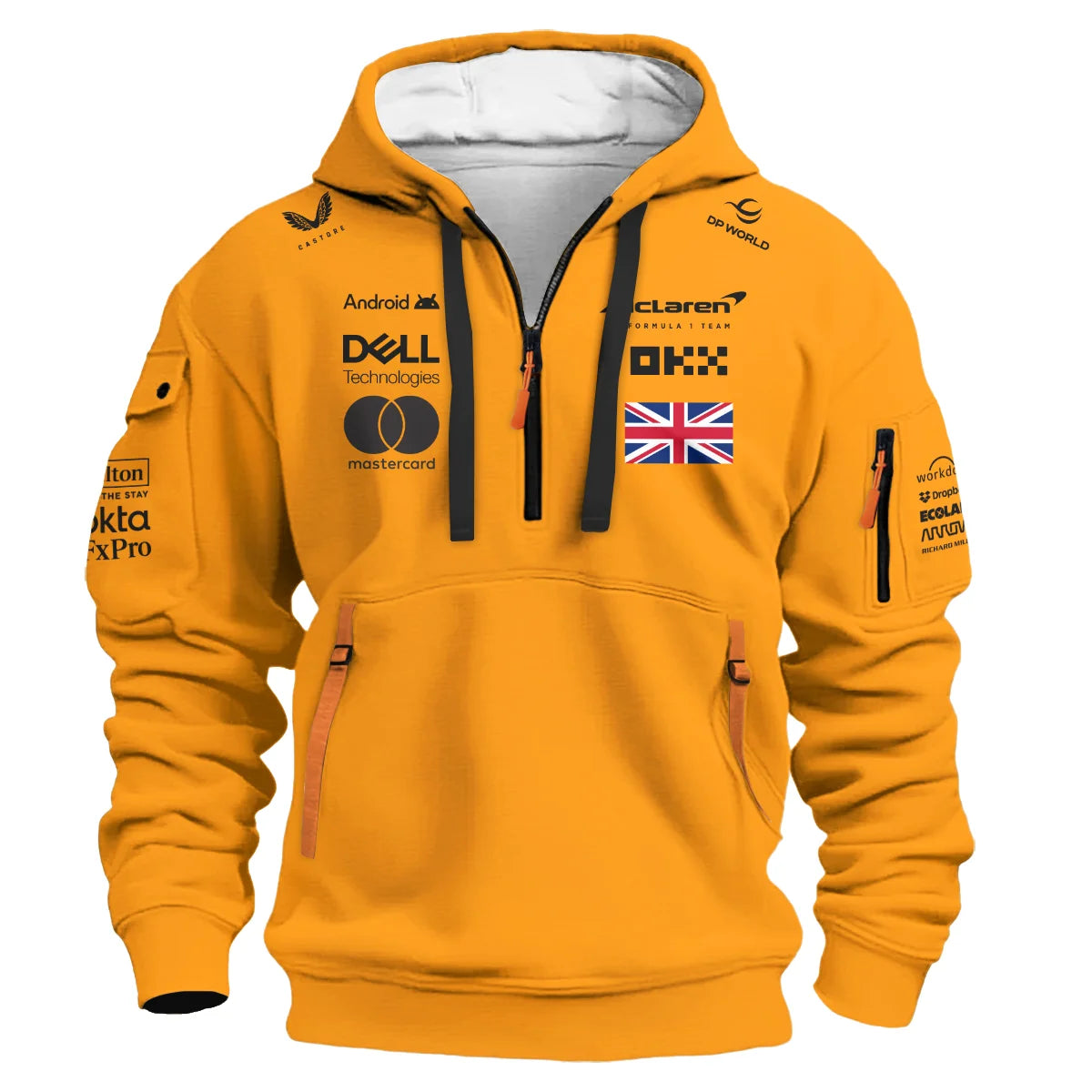 Champion 2025 Lando Norris McLaren F1 Team Hoodie Half Zip BLVALN051225A2HDF
