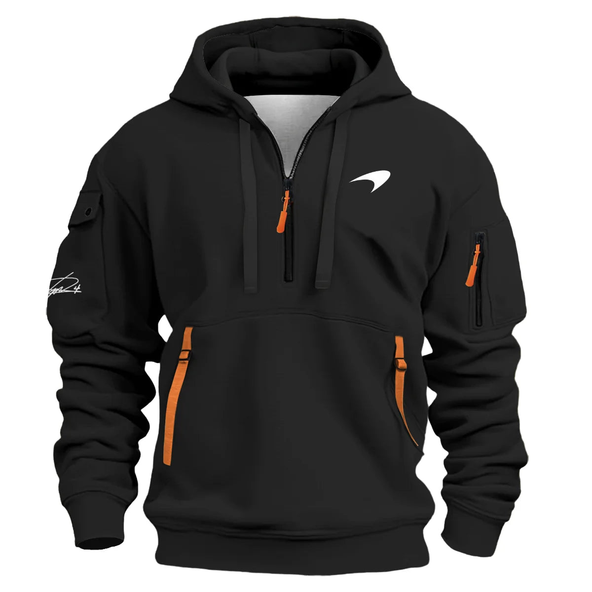 World Champion 2025 Lando Norris McLaren F1 Team Hoodie Half Zip BLVALN051225A5HDF