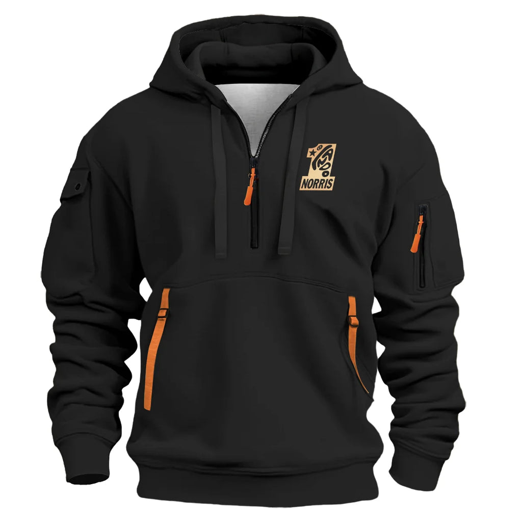 Lando Norris #1 World Champion Hoodie Half Zip BLVALN051225A9HDF