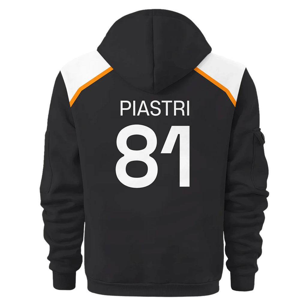 Oscar Piastri OP81 McLaren F1 Exclusive Hoodie Half Zipper BLF19625A4HDF