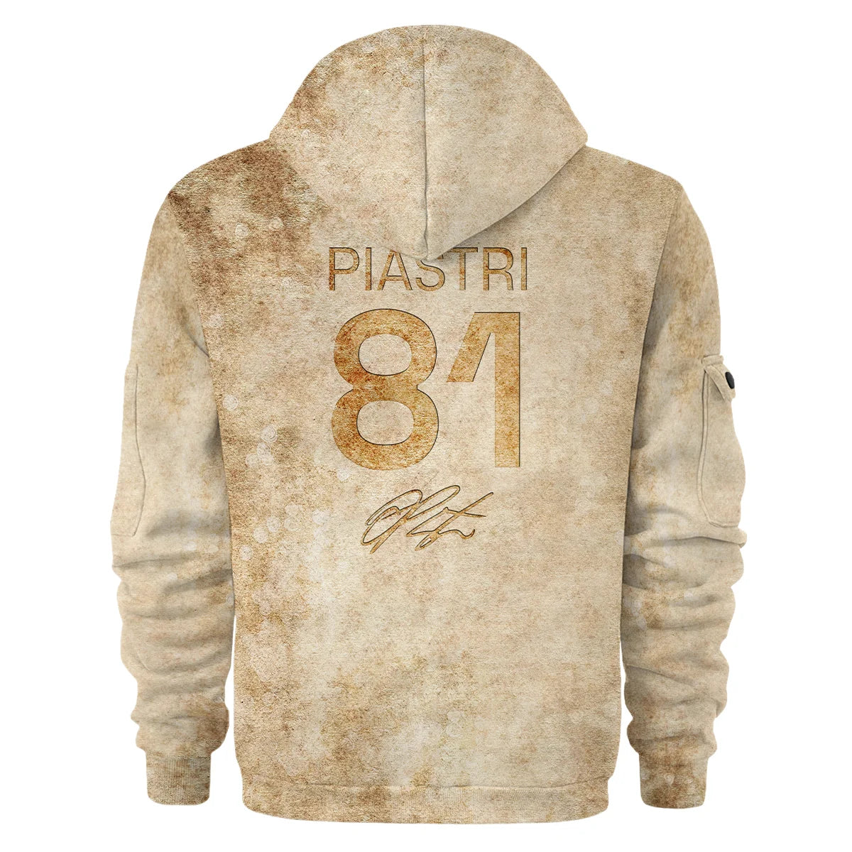 81 Oscar Piastri - Hoodie Half Zip BLOP121025A3HDF