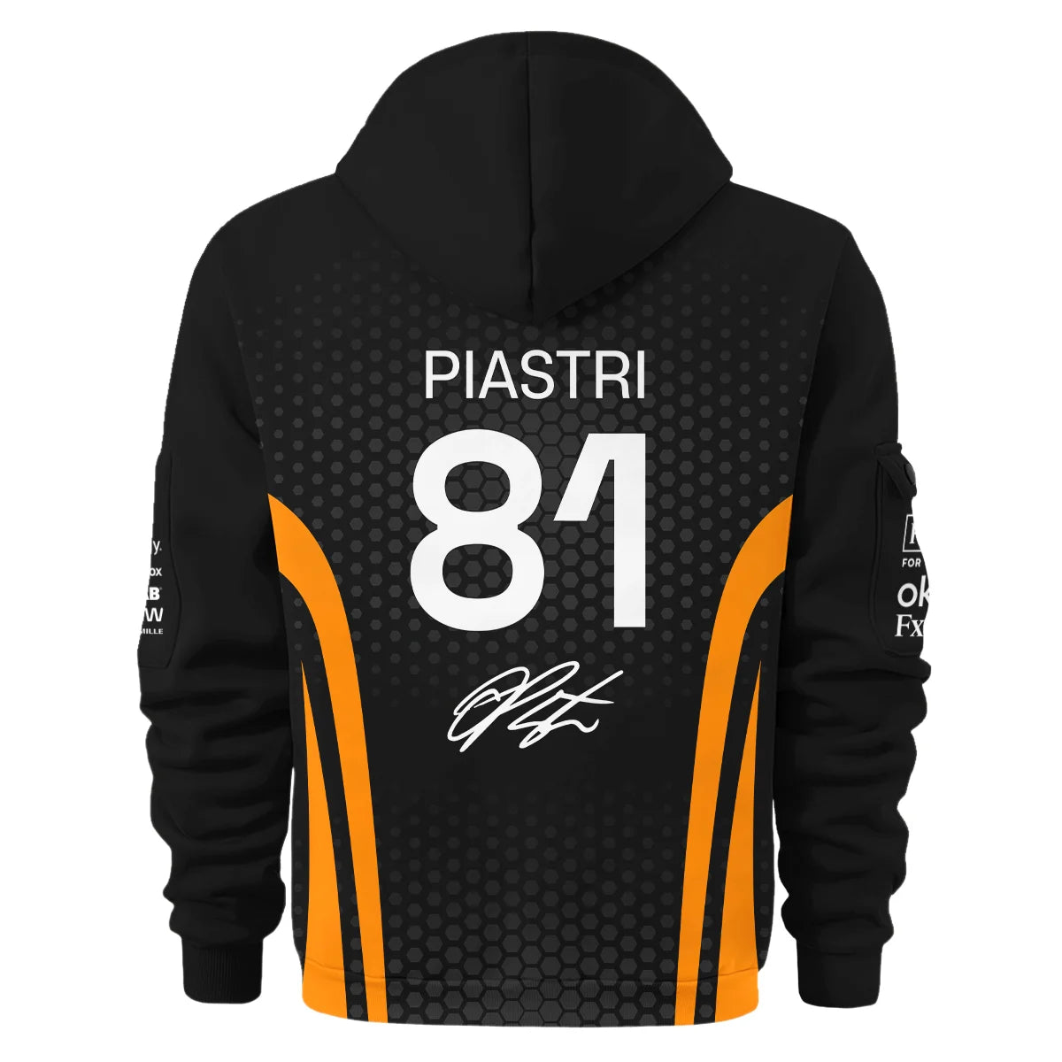 Limited Edition OP81 Papaya Team - Hoodie Half Zip BLOP14925A1HDF