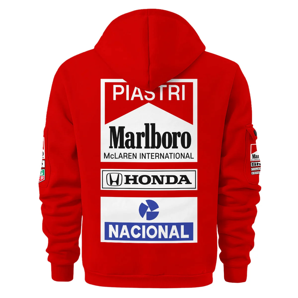From 1988 to 2026 Oscar Piastri McLaren F1 Golden Era Hoodie Half Zip BLOP3426A1HDF