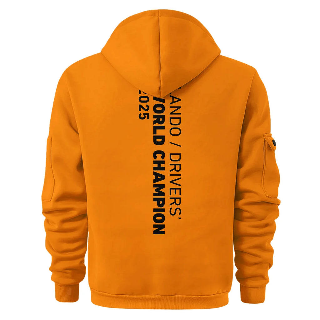 Lando Norris 2025 Drivers’ World Champion McLaren F1 Team Hoodie Half Zip BLVALN051225A4HDF