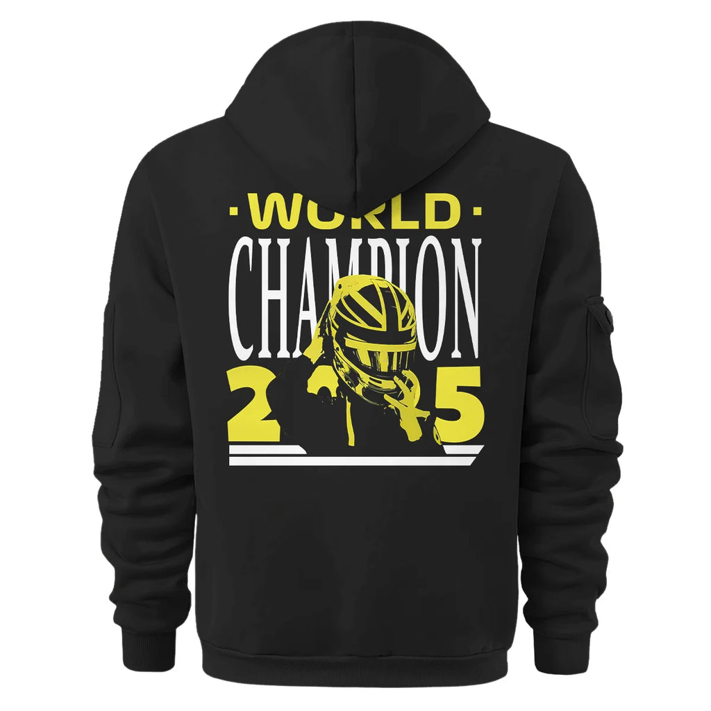 World Champion 2025 Lando Norris McLaren F1 Team Hoodie Half Zip BLVALN051225A5HDF