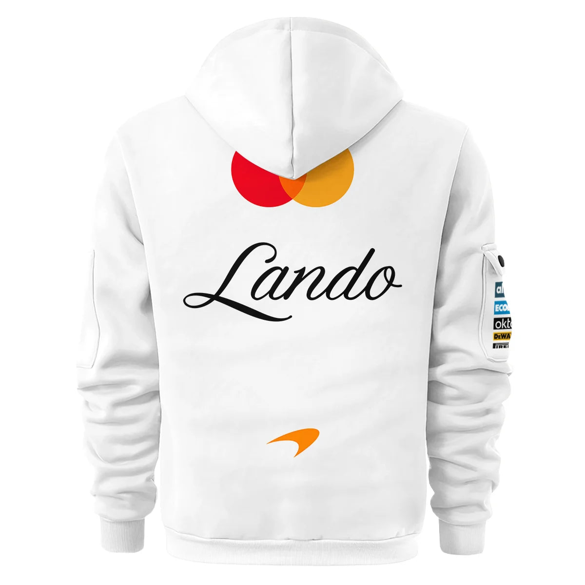 2025 Lando Norris Racing Suit McLaren F1 Hoodie Half Zipper BLVALN120825A4HDF