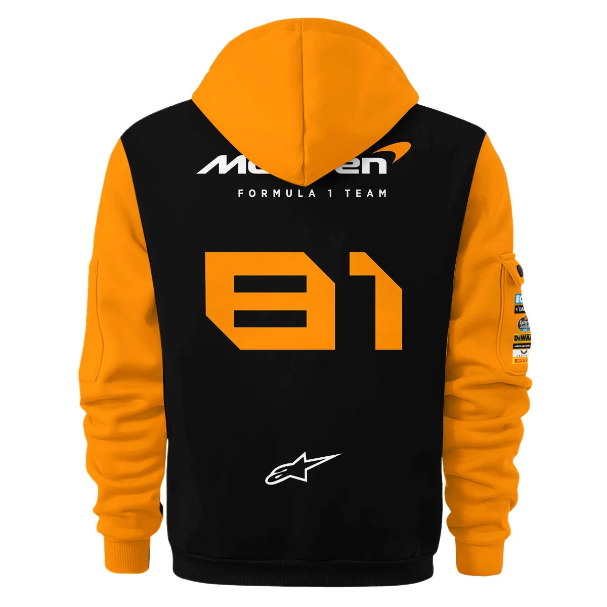 2024 Oscar Piastri Racing Suit McLaren F1 Hoodie Half Zipper BLVAOP150825A5HDF