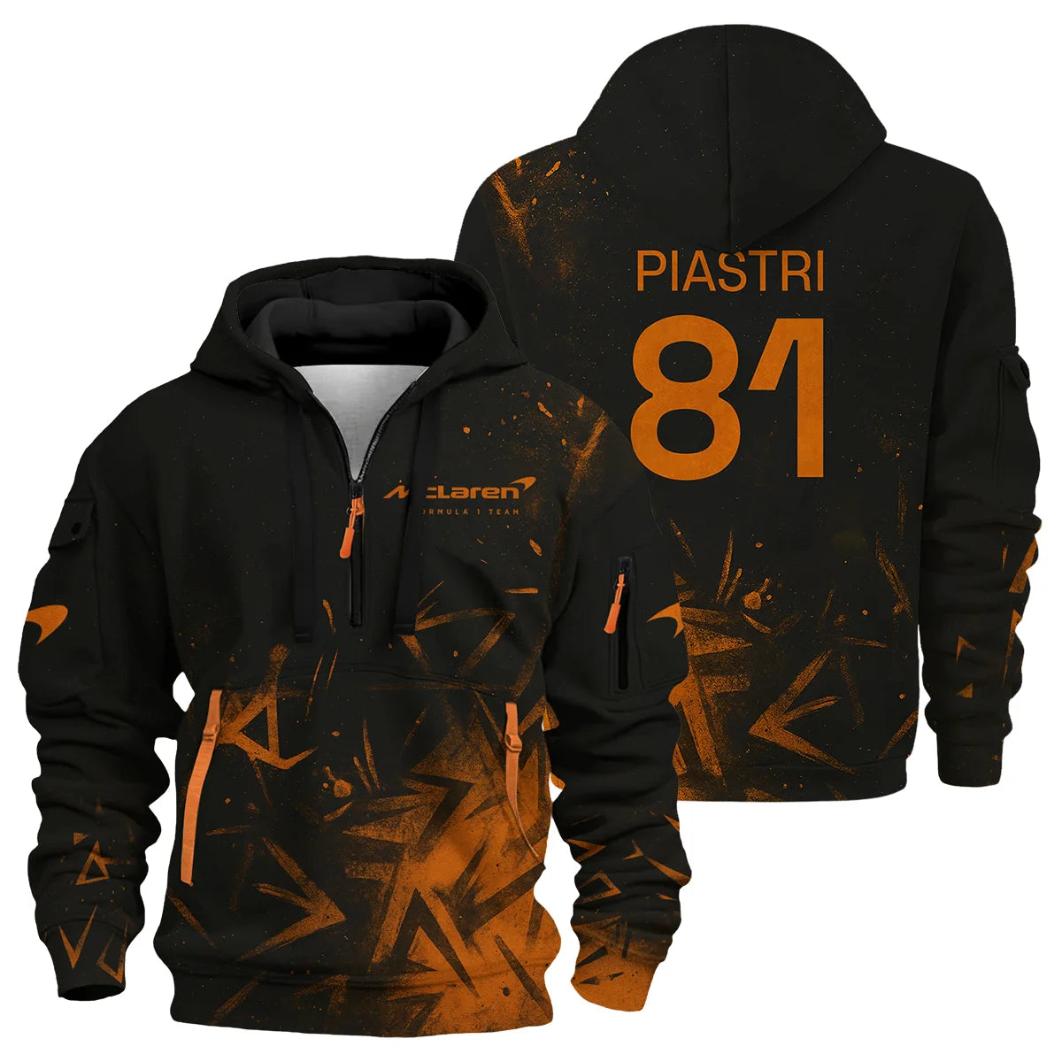 OP81 Exclusive Logo Hoodie Half Zip BLMCL3525A3OP3HZ