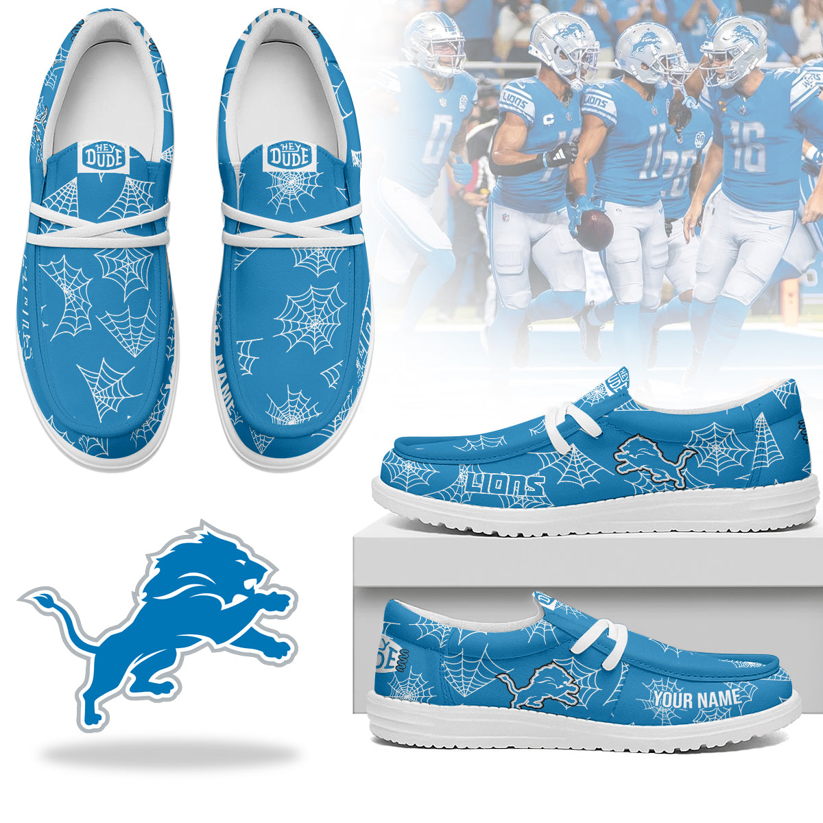 DET Halloween Hey Dude Shoes