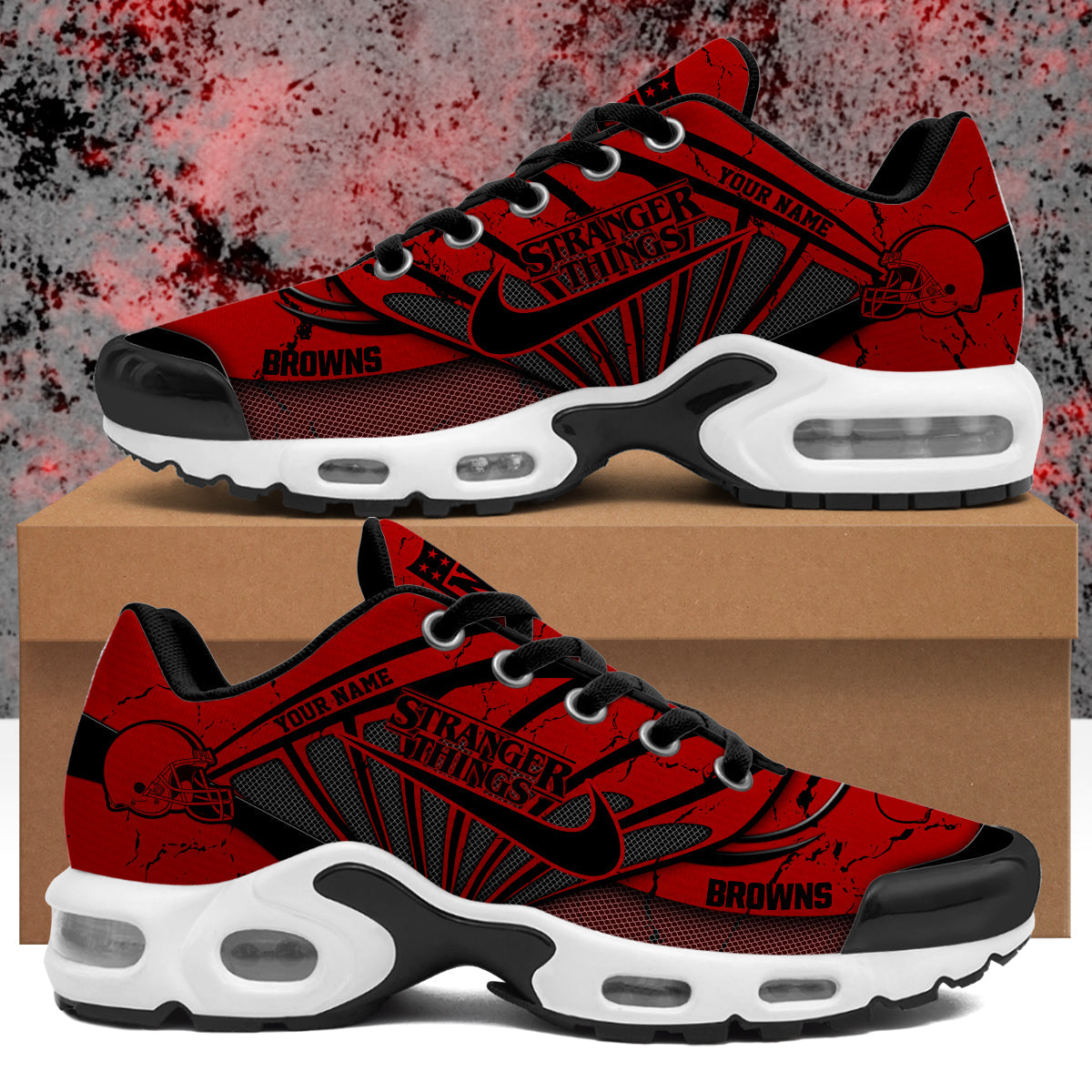 CLE Stranger Things Personalized Air Max Shoes