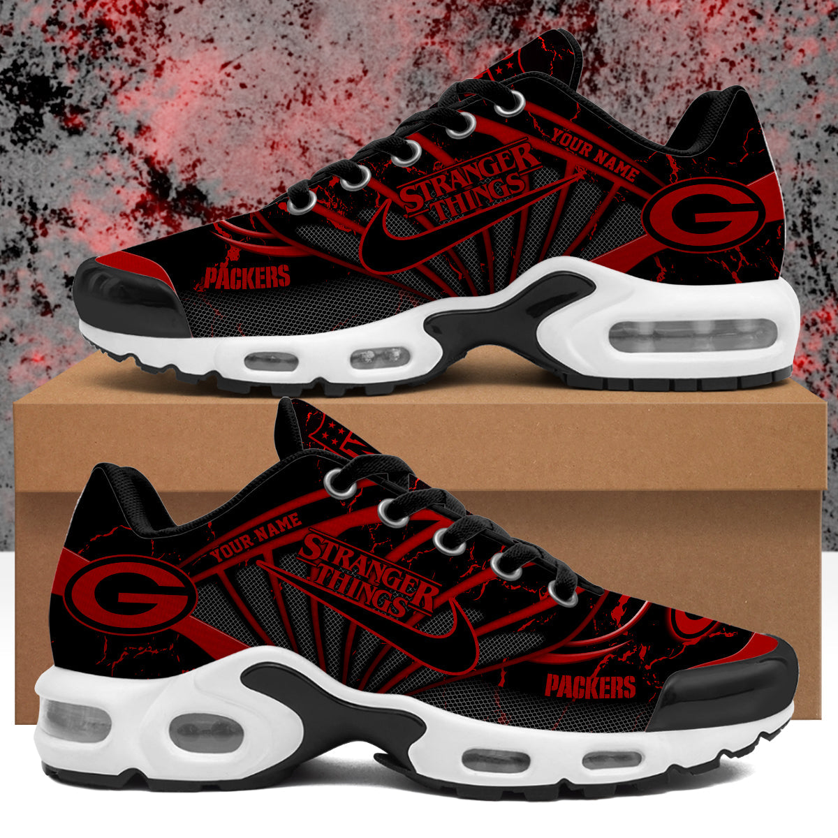 GB Stranger Things Personalized Air Max Shoes
