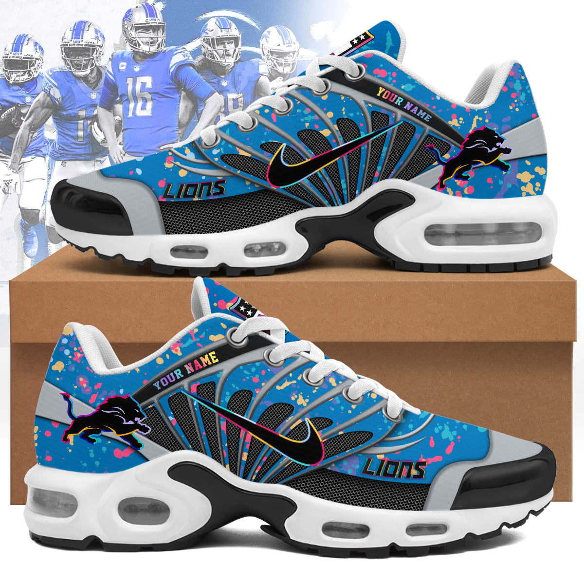 DET 2025 Crucial Catch Air Max Shoes