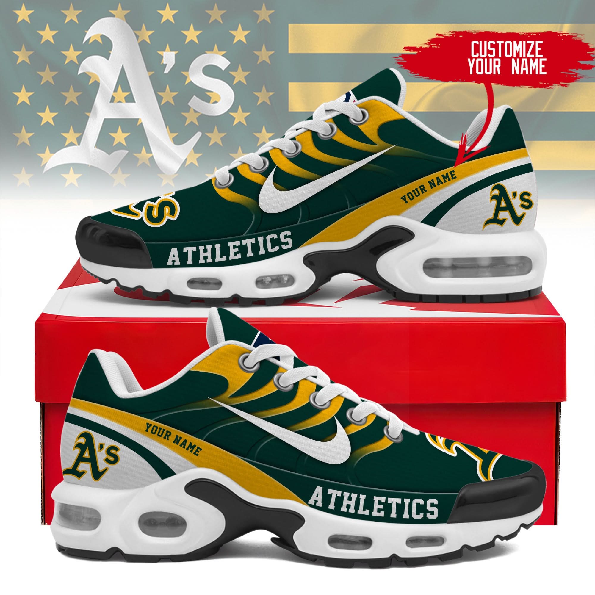 OA | Personalized Air Max Shoes TD 300525