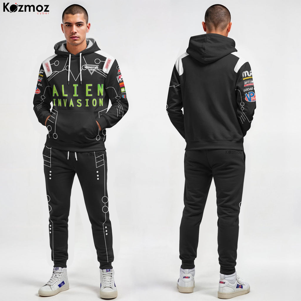 Alien Invasion Monster Truck Racing Costume Collection - Monster Jam Racing Suit -