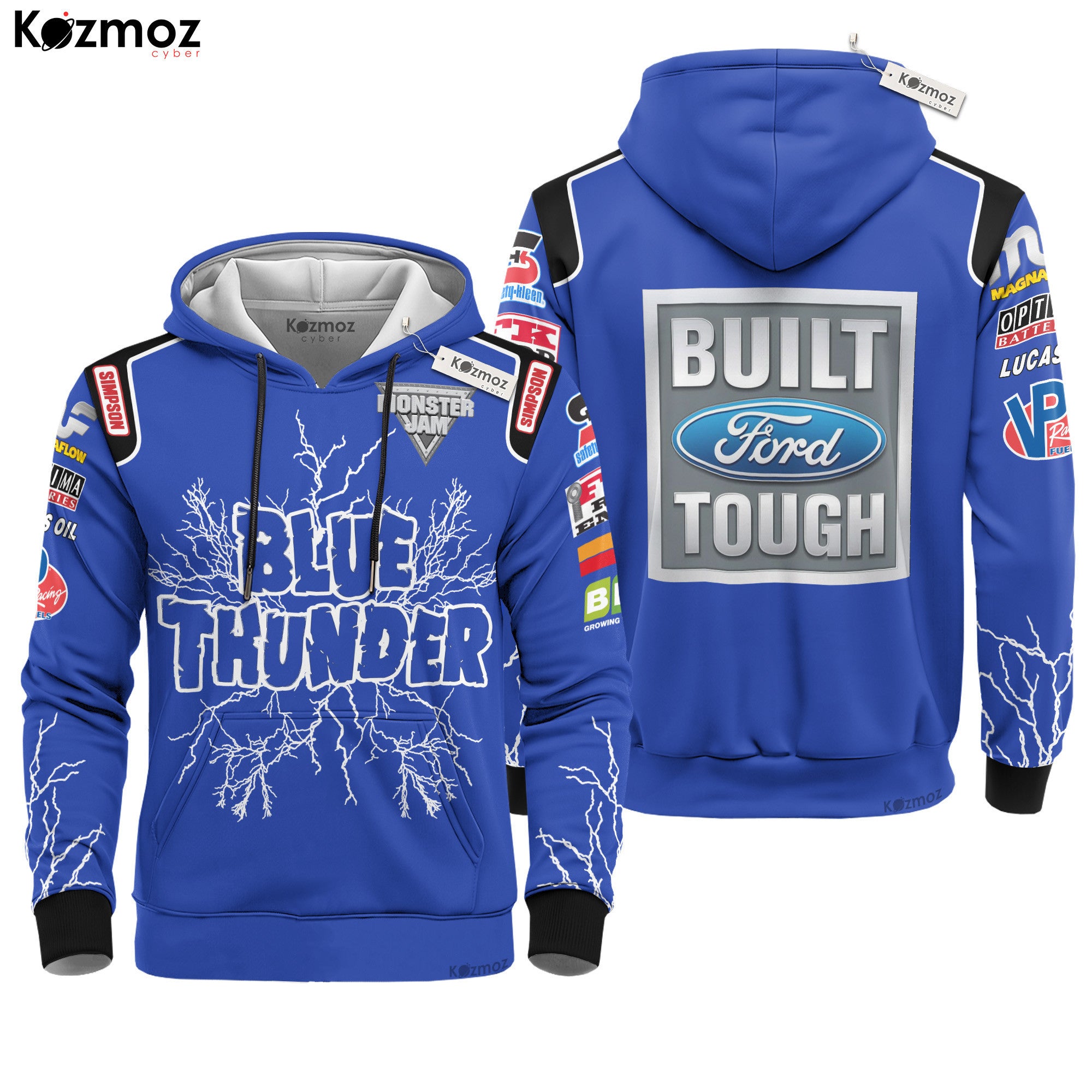Blue Thunder Racing Costume Collection - Monster Jam Racing Team