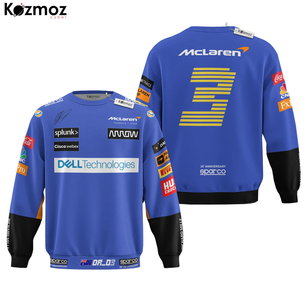 Daniel Ricciardo Racing Costume 2021 Collection - McLaren  Racing Team -