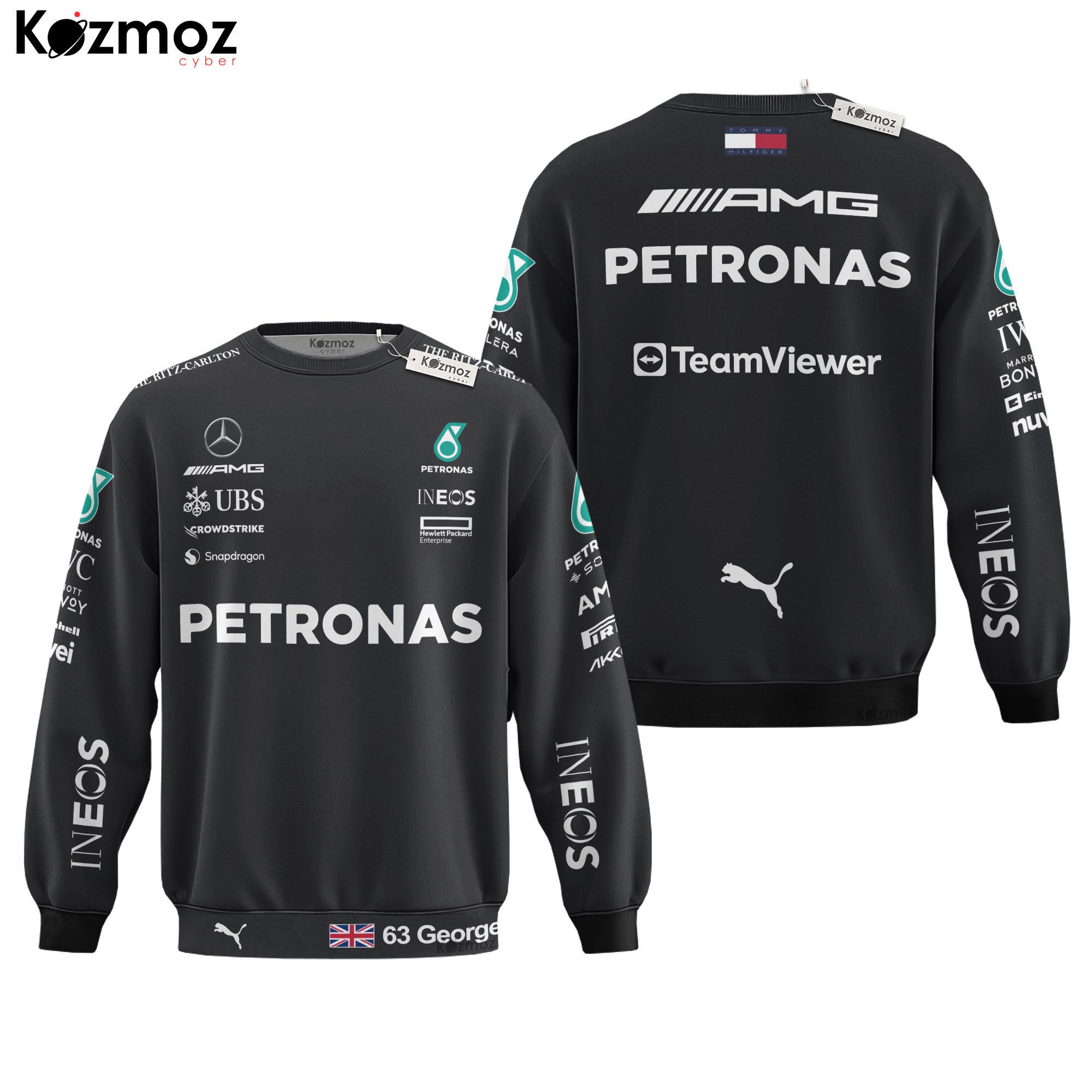 George Russell Racing Costume 2023 Collection - Mercedes AMG Racing Team