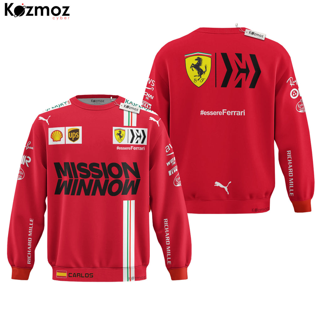 Carlos Sainz Racing Costume 2021 Collection - SF  Racing Team -