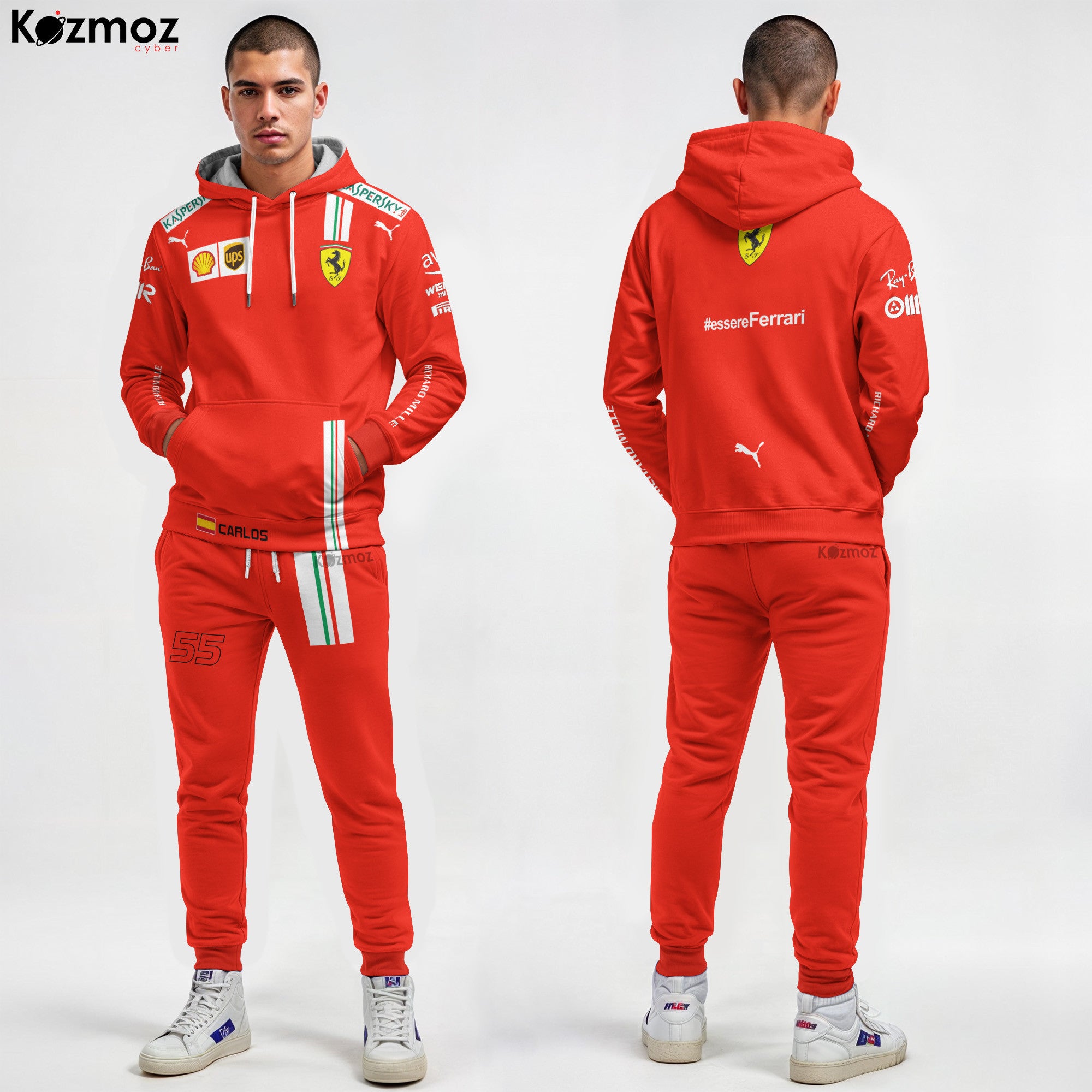 Carlos Sainz Racing Costume 2021 Collection - SF  Racing Team -