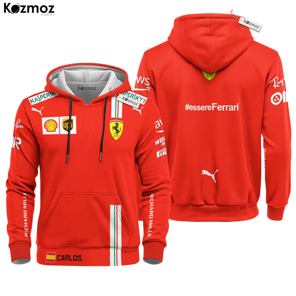 Carlos Sainz Racing Costume 2021 Collection - SF  Racing Team -