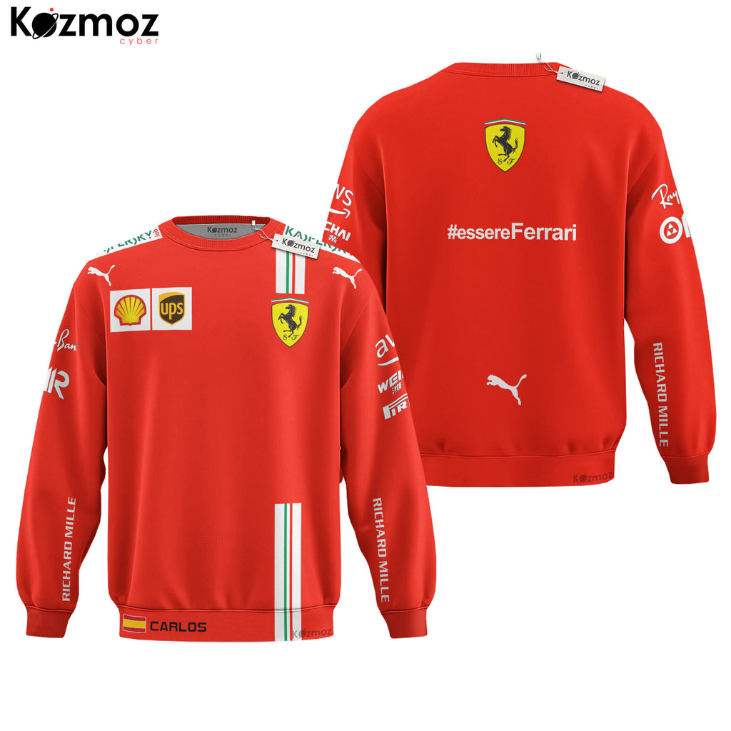 Carlos Sainz Racing Costume 2021 Collection - SF  Racing Team -