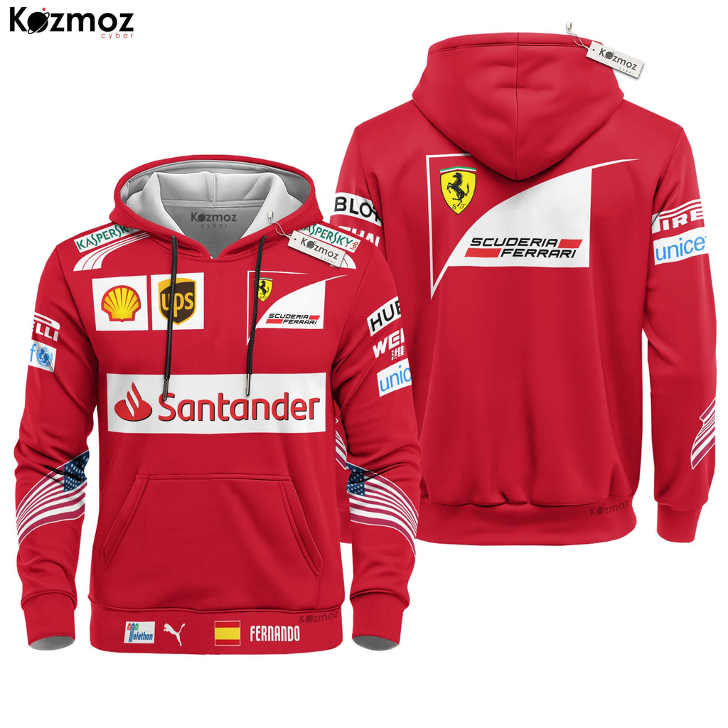 Fernando Alonso Racing Costume 2014 Collection - SF Racing Team -