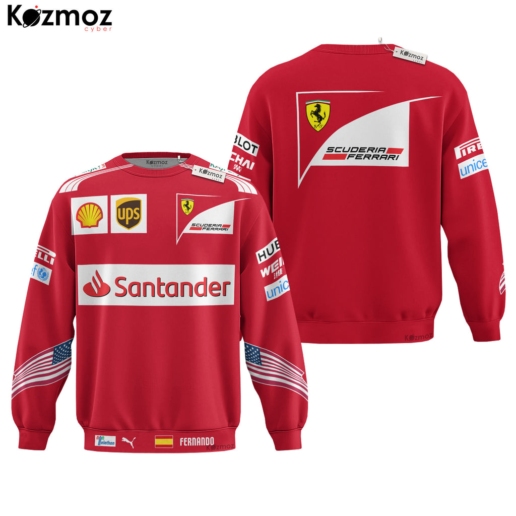 Fernando Alonso Racing Costume 2014 Collection - SF Racing Team -