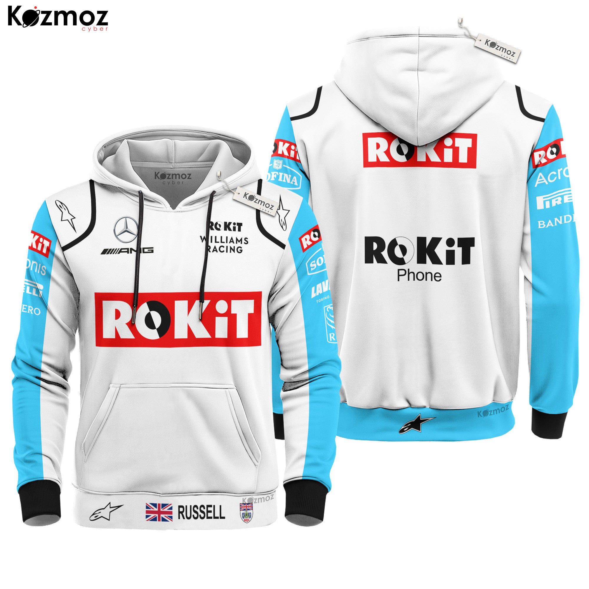 George Russell Racing Costume 2020 Collection - Williams  Racing Team -