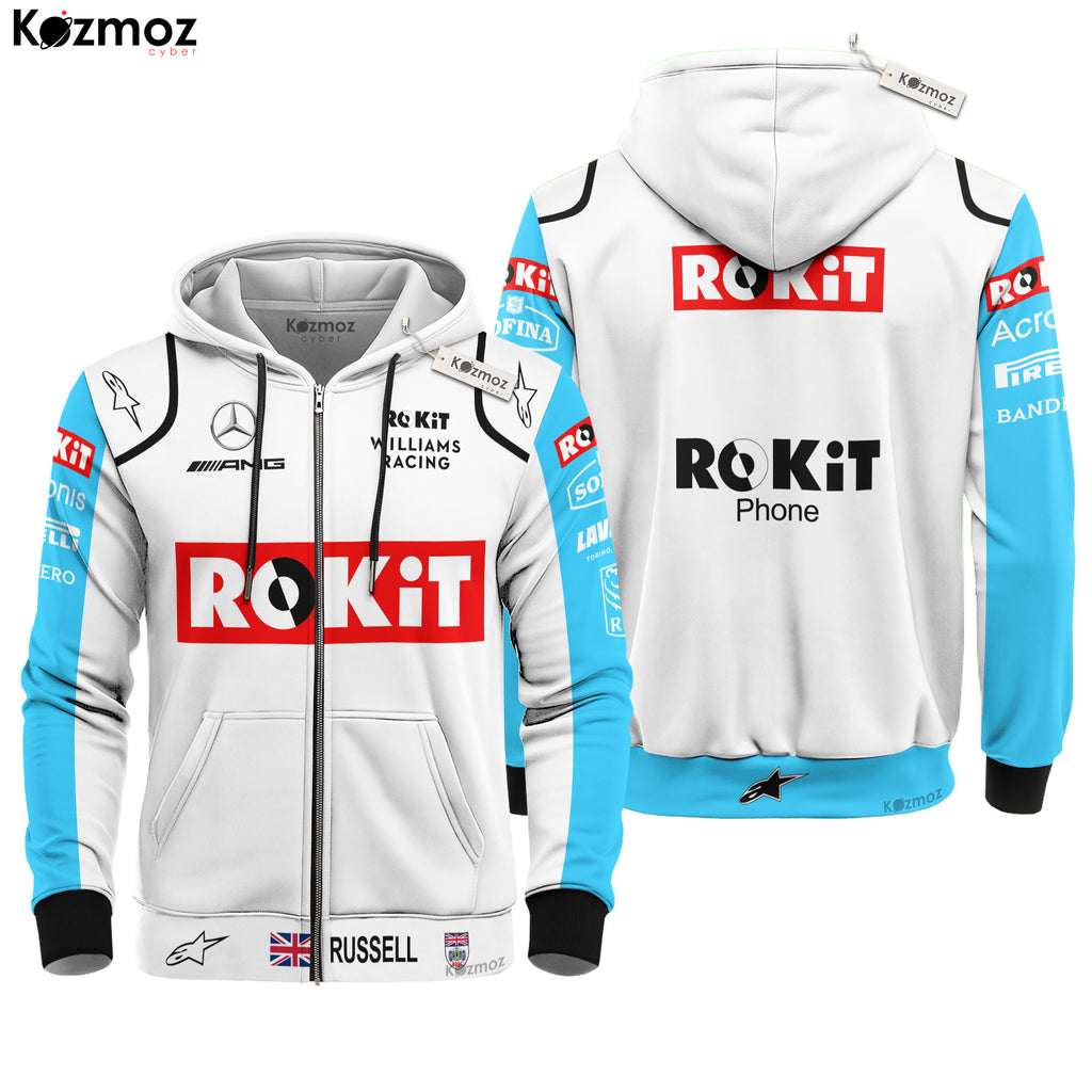 George Russell Racing Costume 2020 Collection - Williams  Racing Team -
