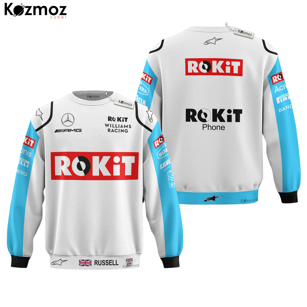 George Russell Racing Costume 2020 Collection - Williams  Racing Team -