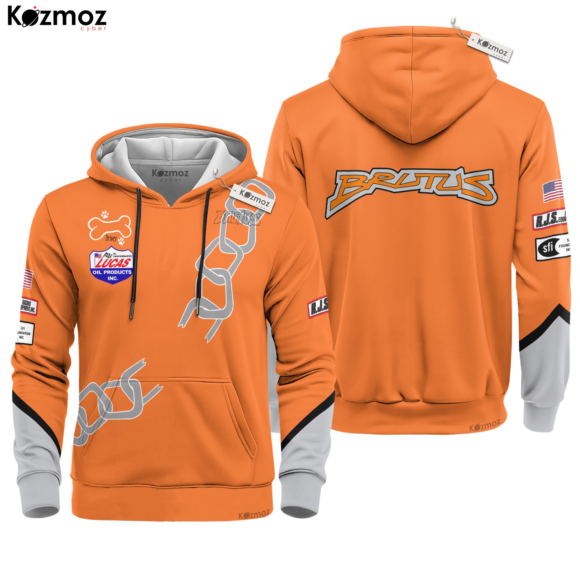 Brutus Monster Truck Racing Costume Collection - Monster Jam Racing Team -