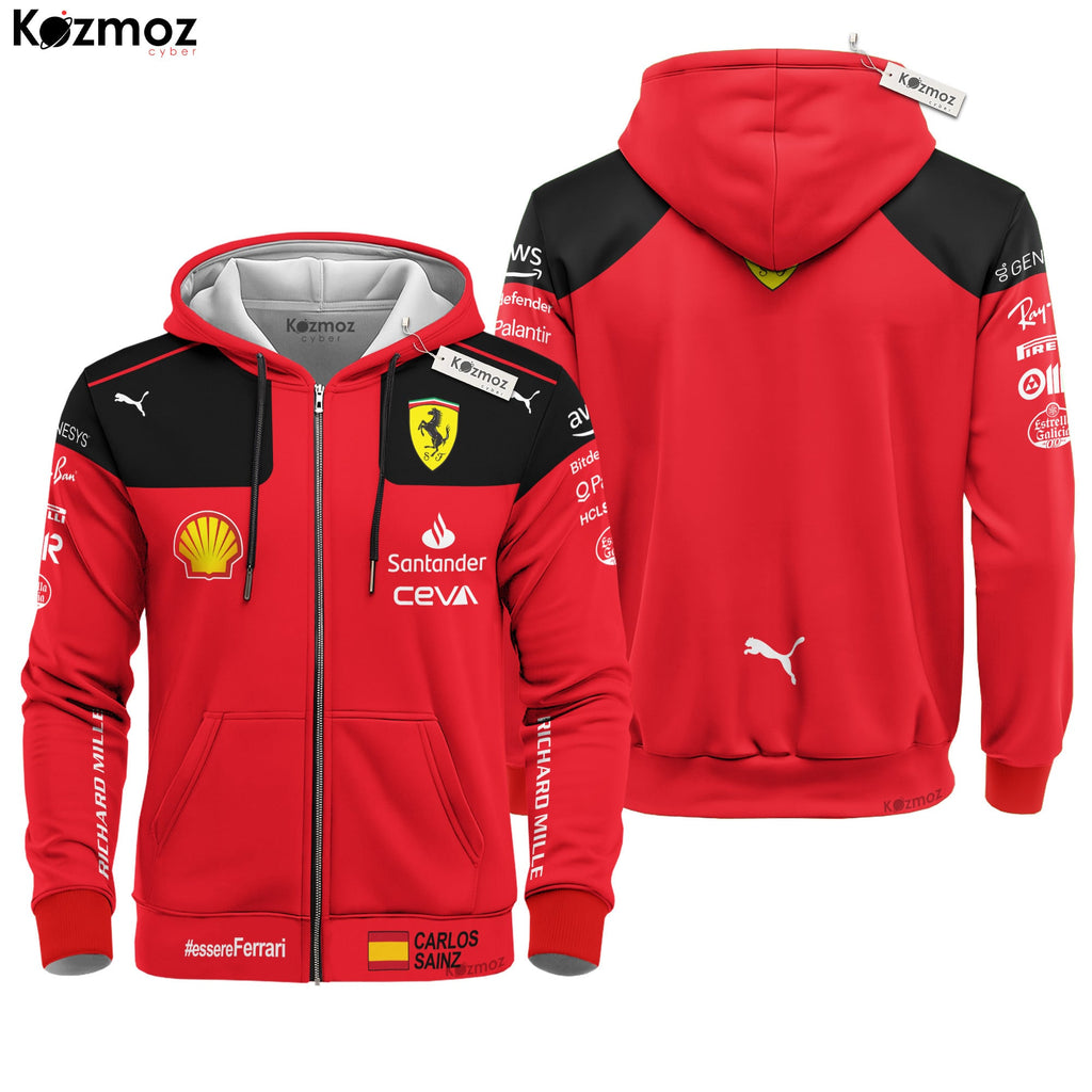 Carlos Sainz Racing Costume 2023 Collection - SF  Racing Team -