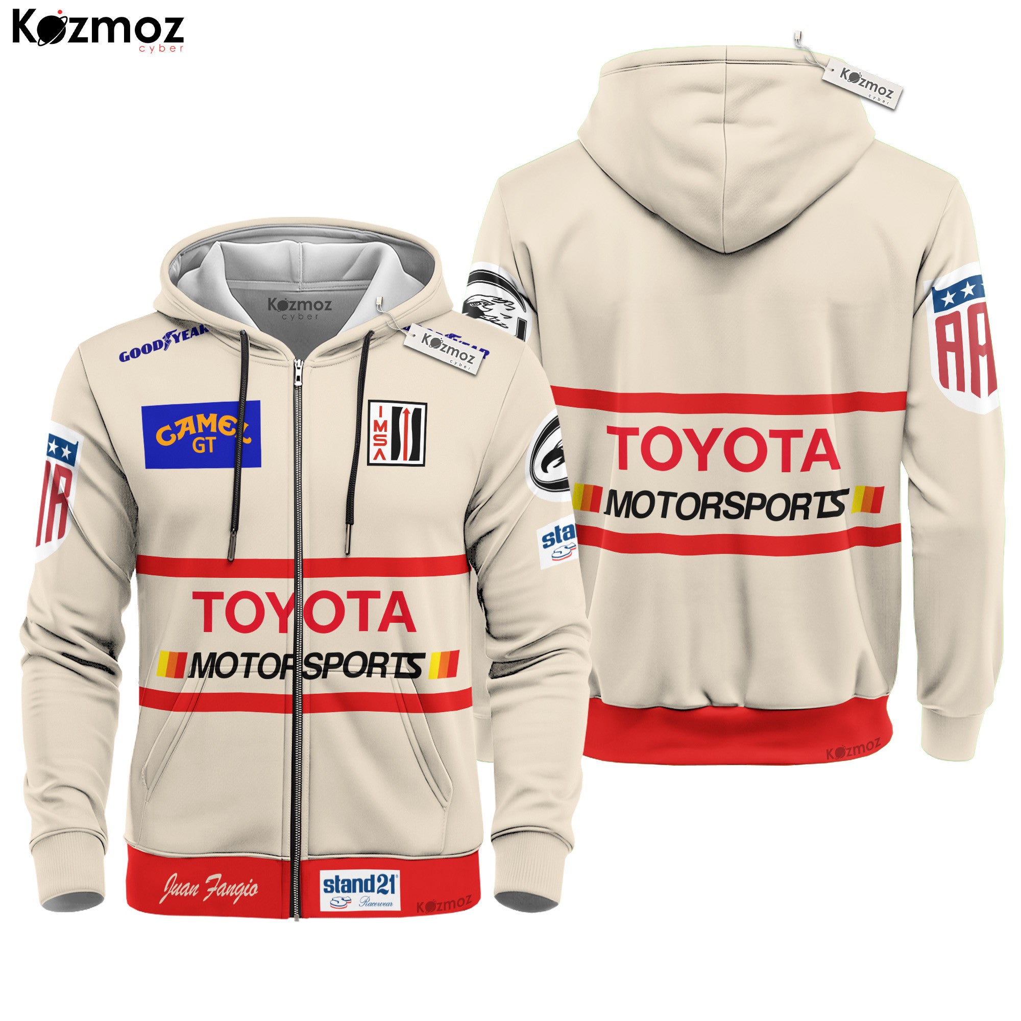 Juan Manuel Fangio II Racing Costume Toyota Motorsports Collection - Toyota Auto Racing Team -