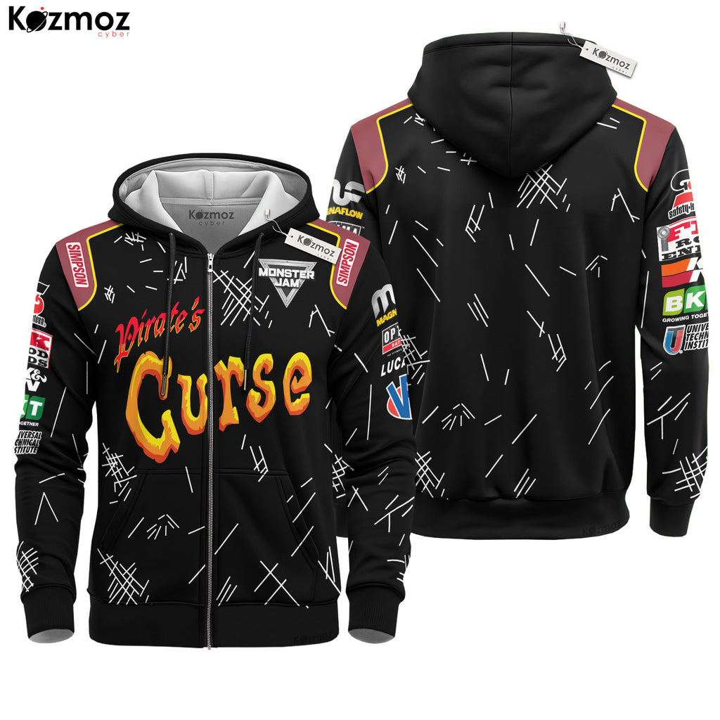 Pirate Curse Monster Truck Racing Costume Collection - Monster Jam Racing Team -
