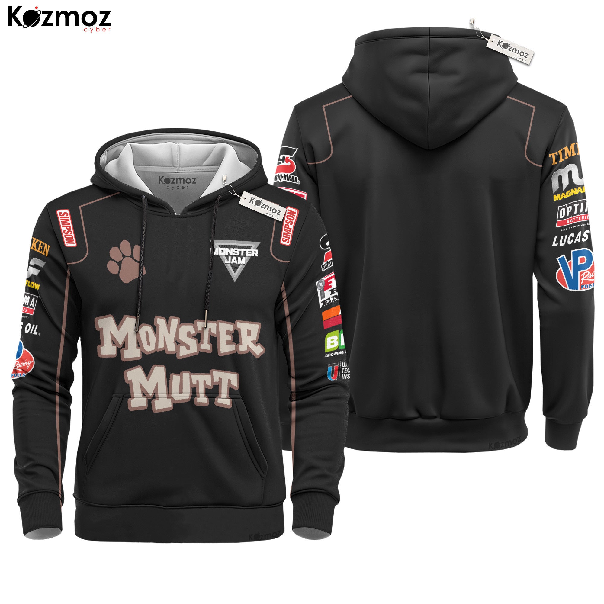 Monster Mutt Monster Track Racing Costume Collection - Monster Jam Team -