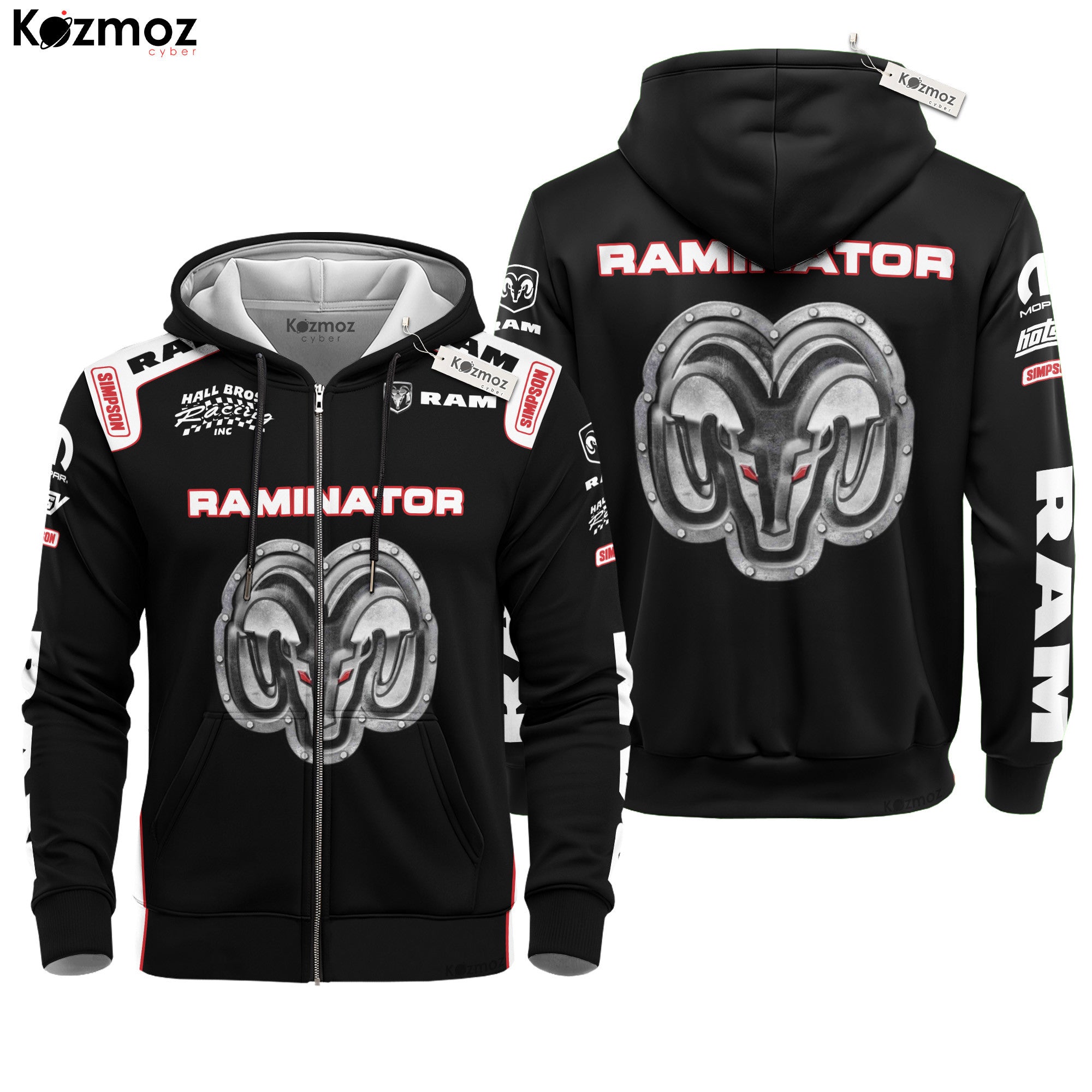 Raminator Racing Costume Collection - Monster Jam Racing Team -