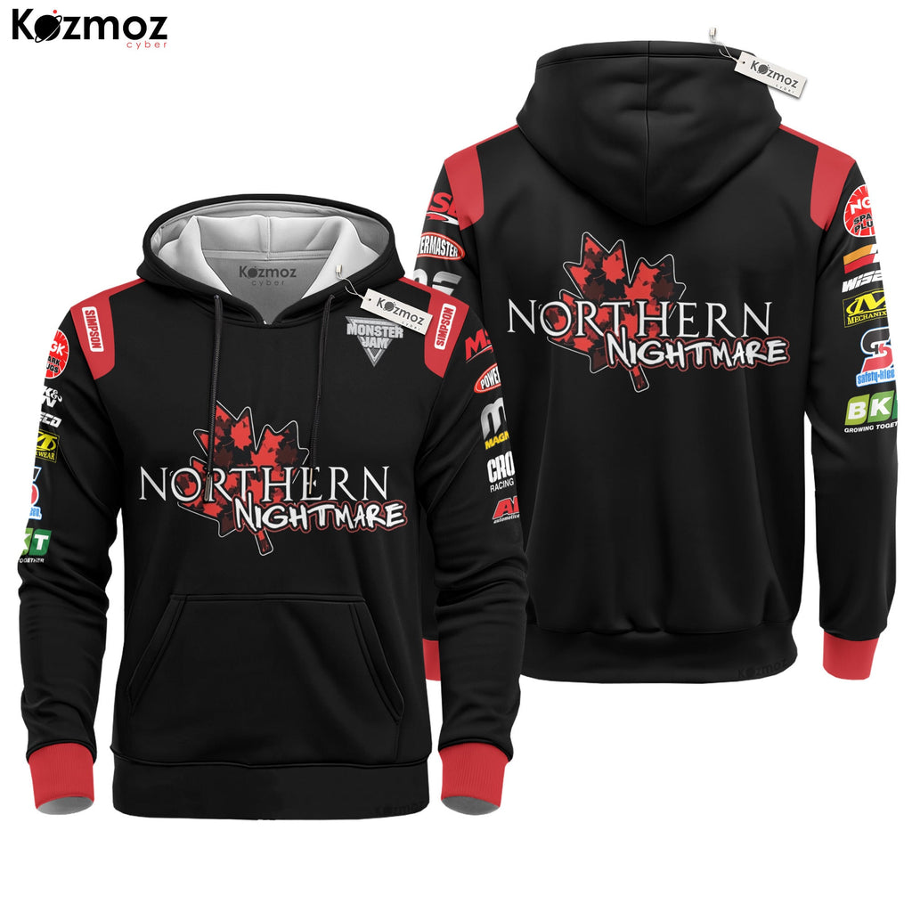 Northern Nightmare Monster Truck Racing Costume Collection - Monster Jam Racing Team -
