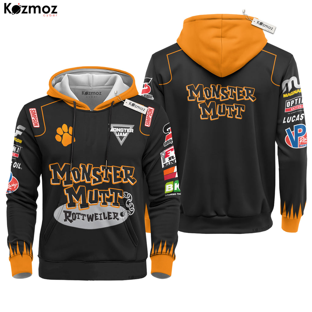 Monster Mutt Rottweiler Monster Jam Racing Costume Collection - Monster Jam Team -