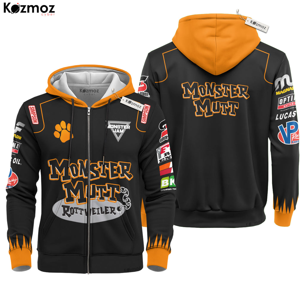 Monster Mutt Rottweiler Monster Jam Racing Costume Collection - Monster Jam Team -