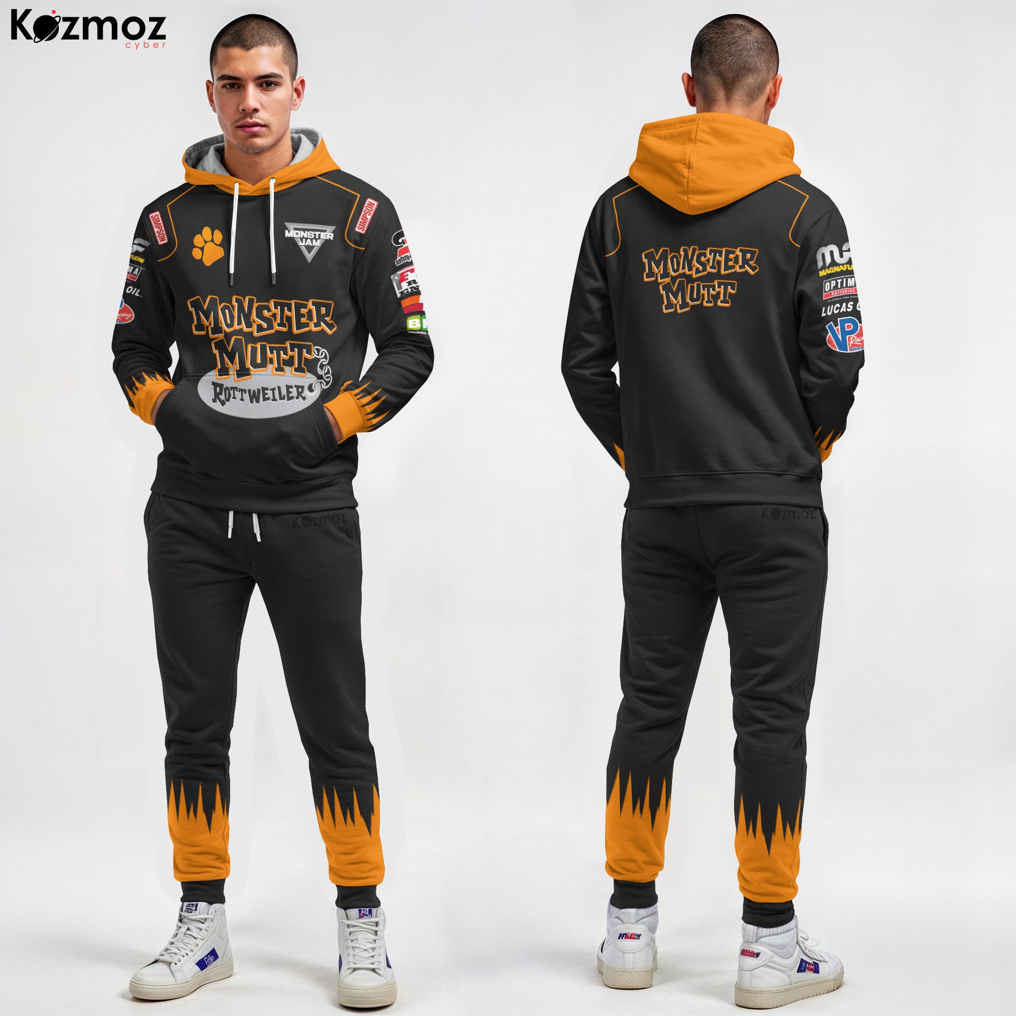 Monster Mutt Rottweiler Monster Jam Racing Costume Collection - Monster Jam Team -