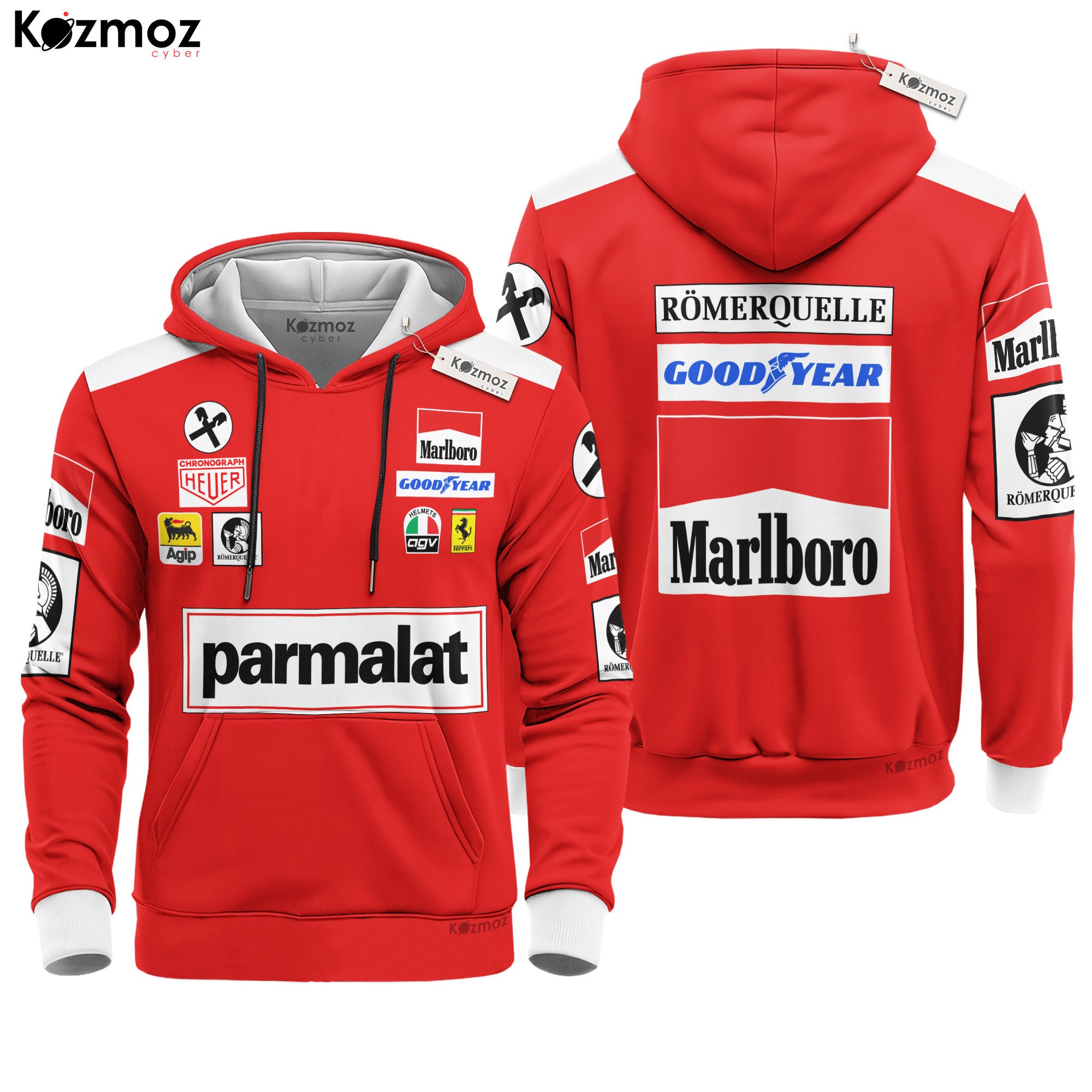 Niki Lauda Racing Costume Parmalat 1976 Collection SF Racing Team