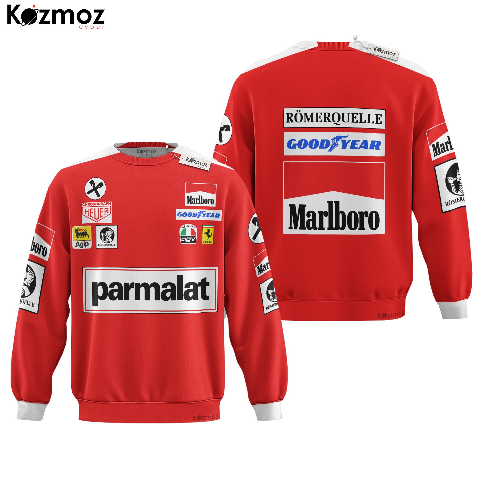 Niki Lauda Racing Costume Parmalat 1976 Collection SF Racing Team