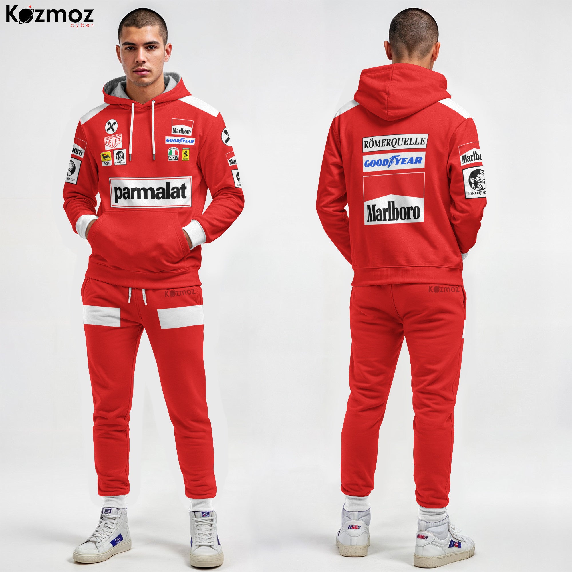 Niki Lauda Racing Costume Parmalat 1976 Collection SF Racing Team