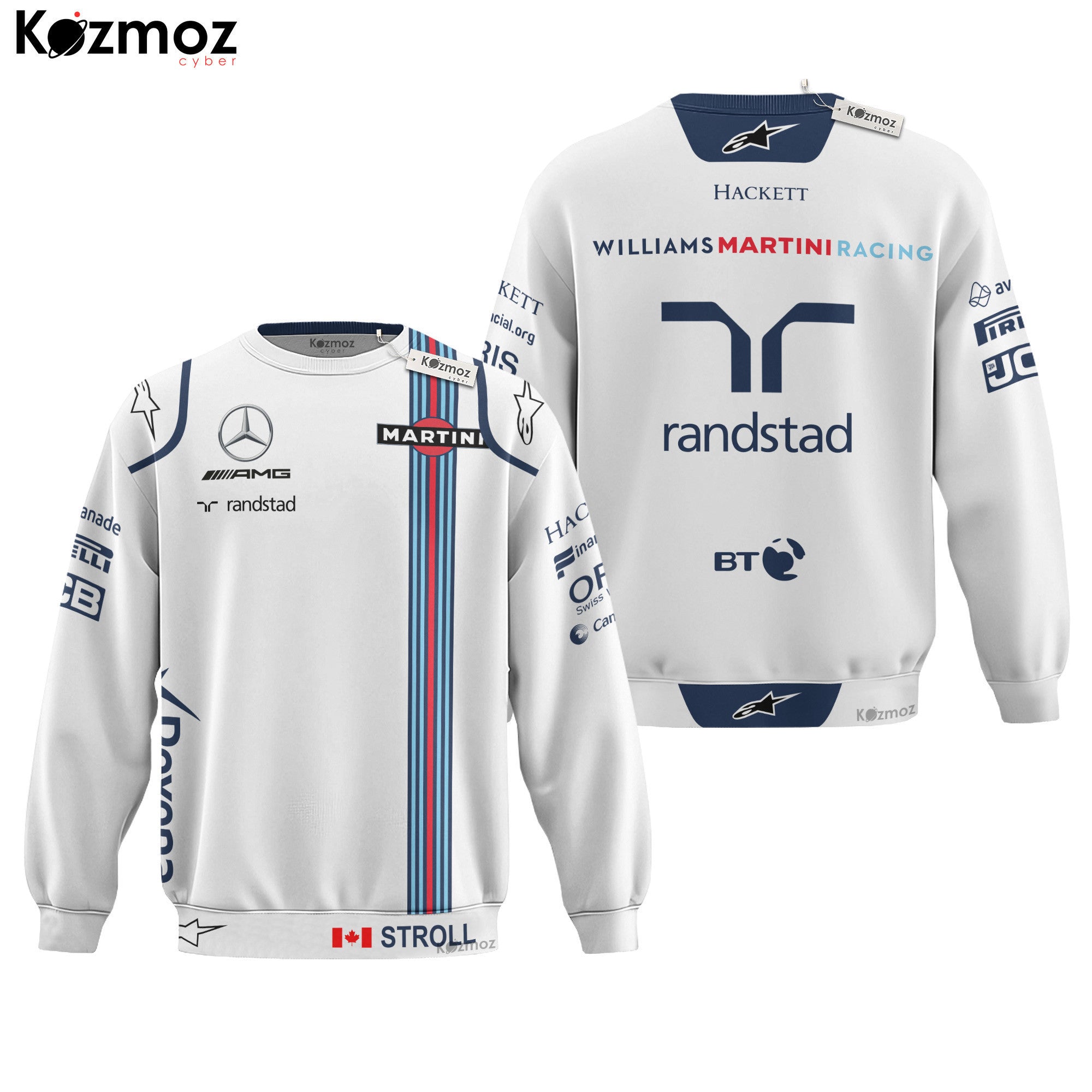 Lance Stroll Racing Costume 2017 Williams  Racing Team -