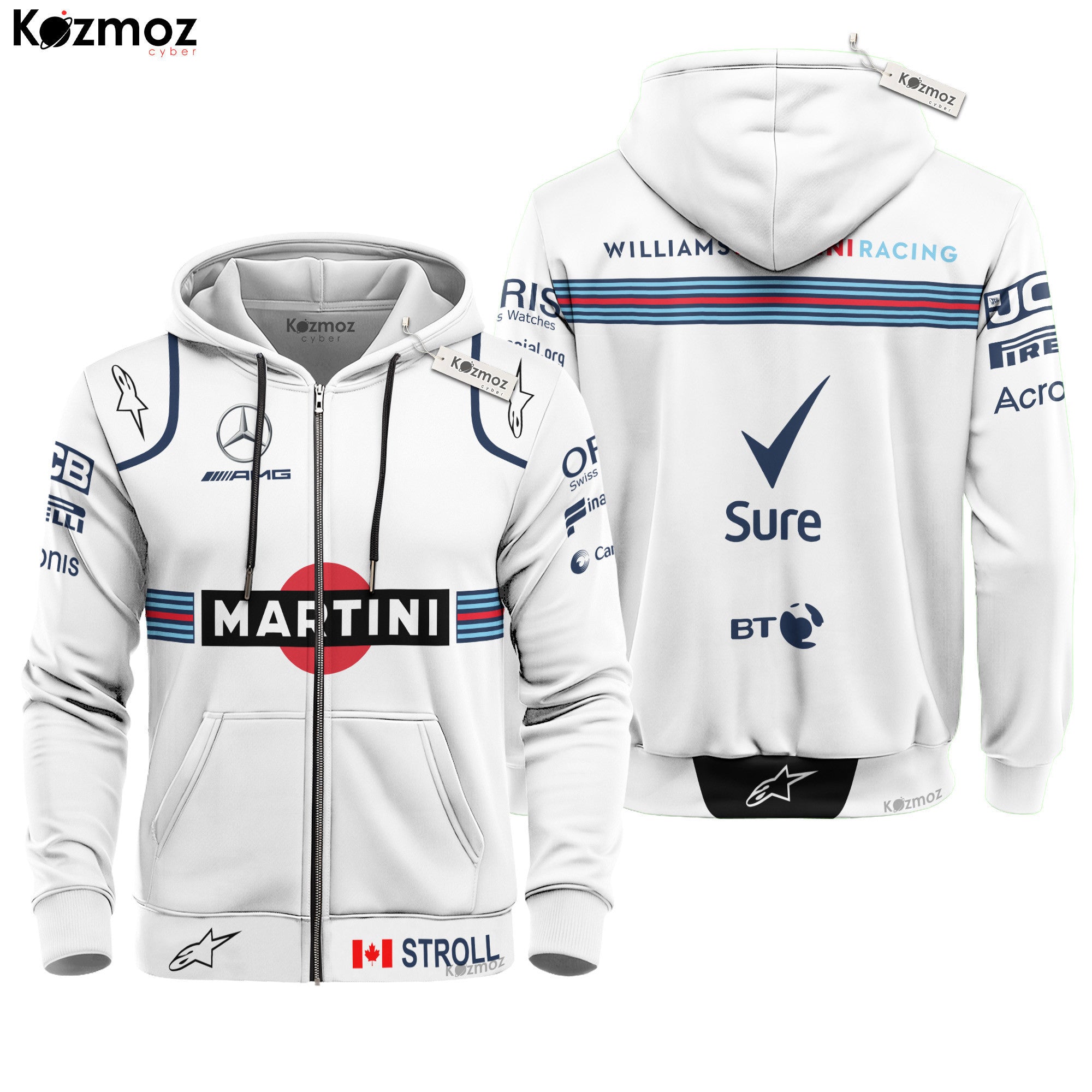 Lance Stroll Racing Costume 2018 Williams  Racing Team -