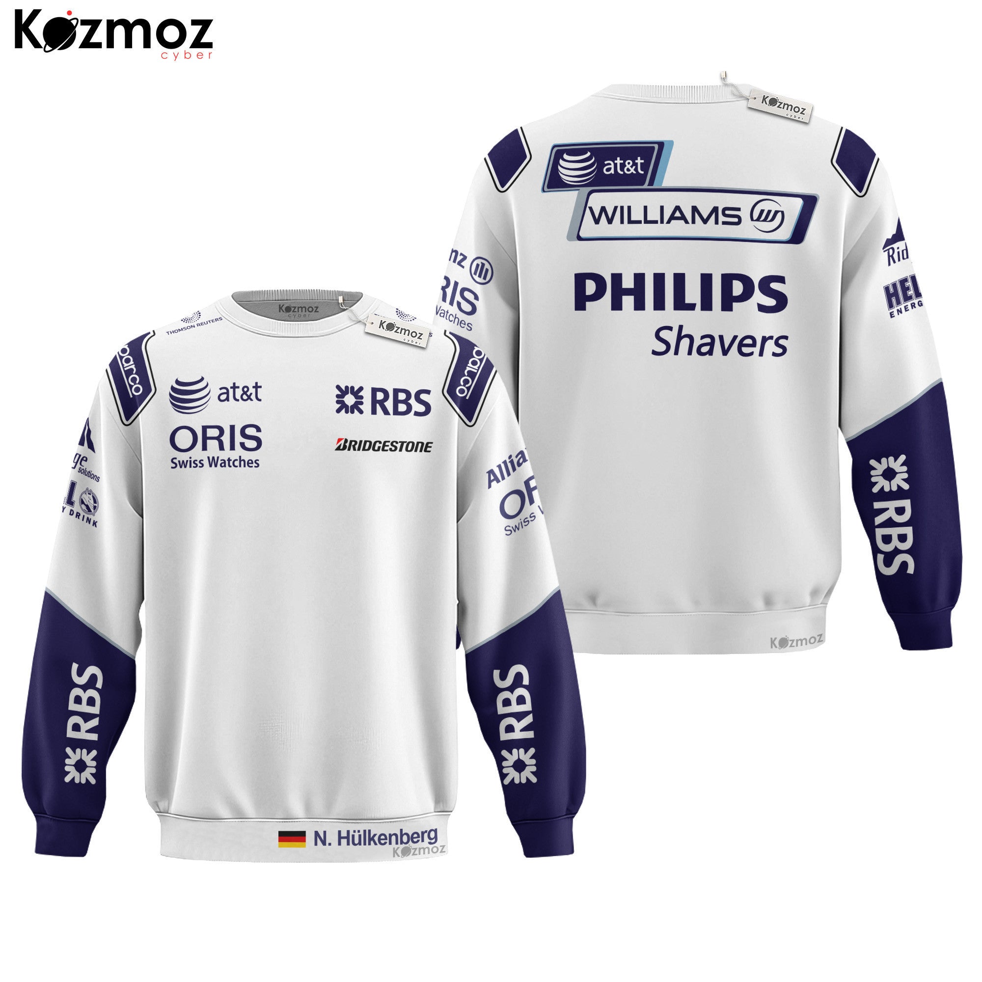 Nico Hulkenberg Racing Costume 2010s Williams  Racing Team -