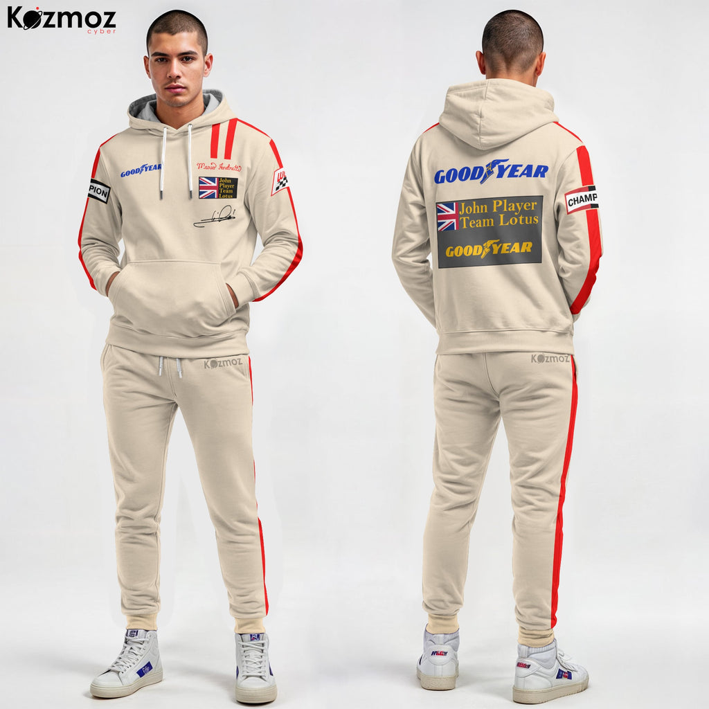 Mario Andretti Racing Costume 1976 Signed Race Used Lotus Racing Team -