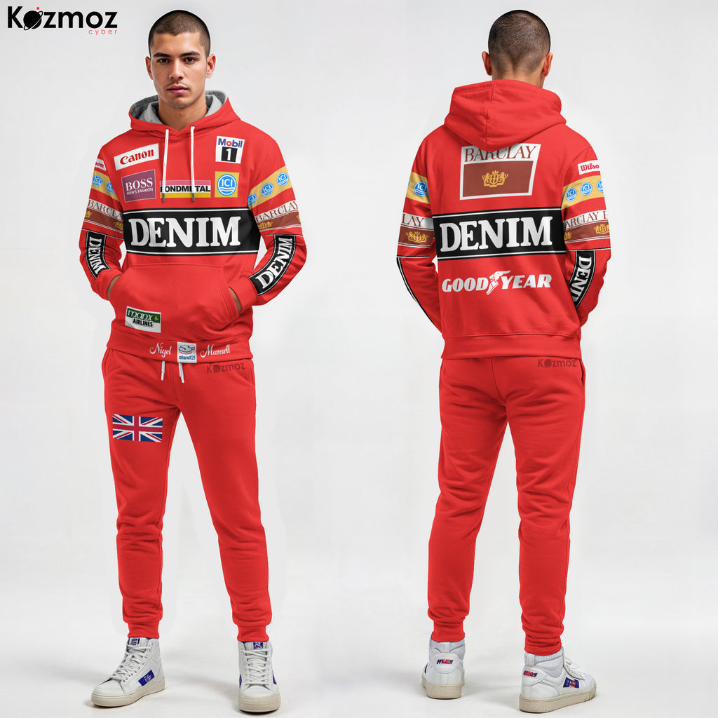 Nigel Mansell Racing Suit 1988 British GP Tribute - Canon Williams  Team